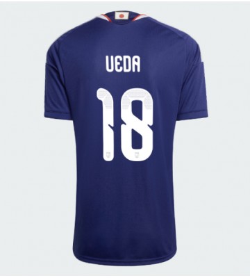Japan Ayase Ueda #18 Hjemmebanetrøje Dame VM 2026 Kortærmet